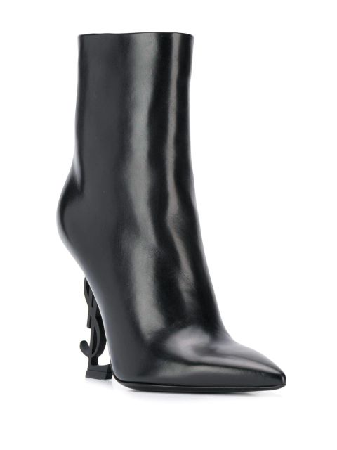 Saint Laurent 105mm Opyum boots - Black