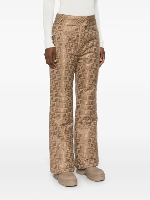 FENDI FF ski trousers - Brown