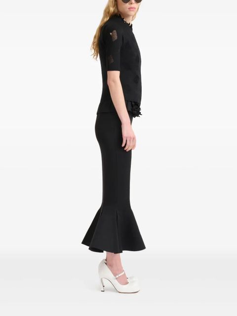 Marni cotton skirt - Black - zdjęcie produktu nr 2