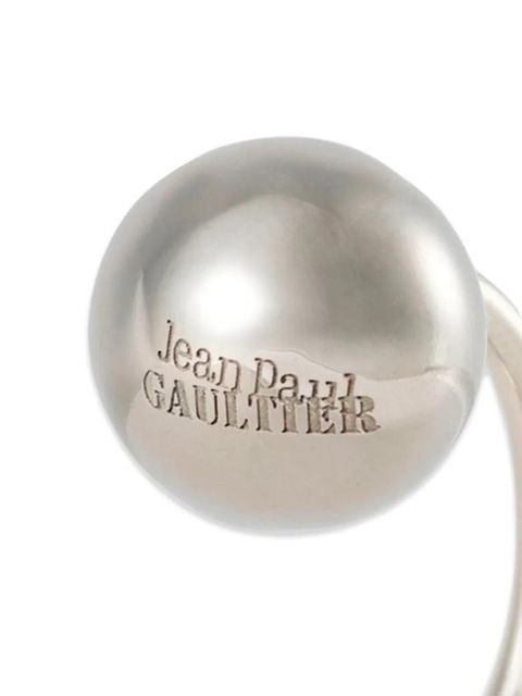 Jean Paul Gaultier crystal-embellished earrings - Silver