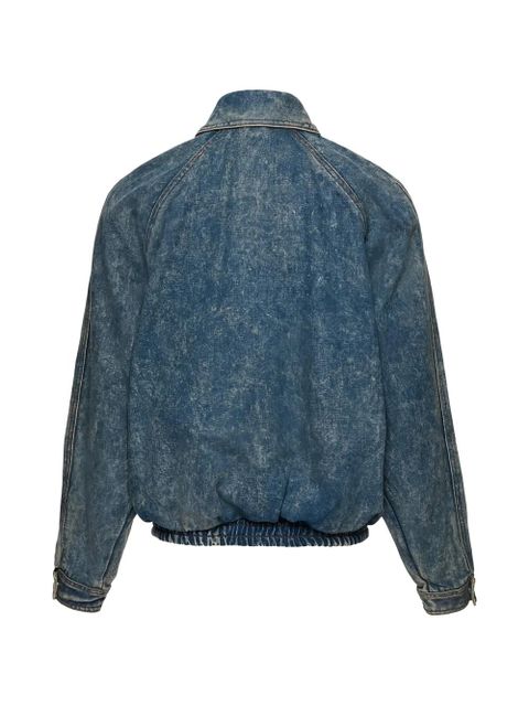 Magda Butrym acid-wash denim jacket - Blue - zdjęcie produktu nr 2