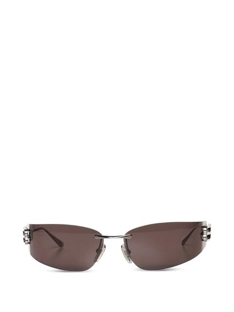 Balenciaga logo-detail sunglasses - Silver - zdjęcie produktu nr 1