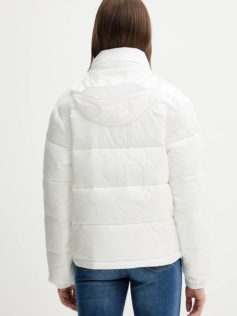 Tommy Jeans kurtka kolor biały zimowa DW0DW21619