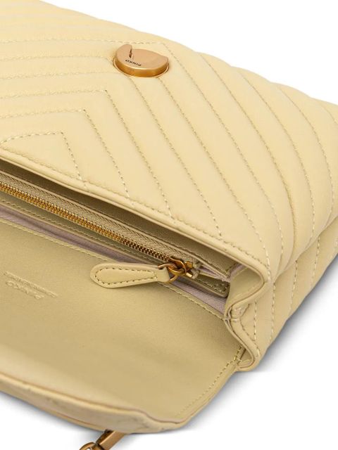 PINKO Love Lady Puff tote bag - Yellow