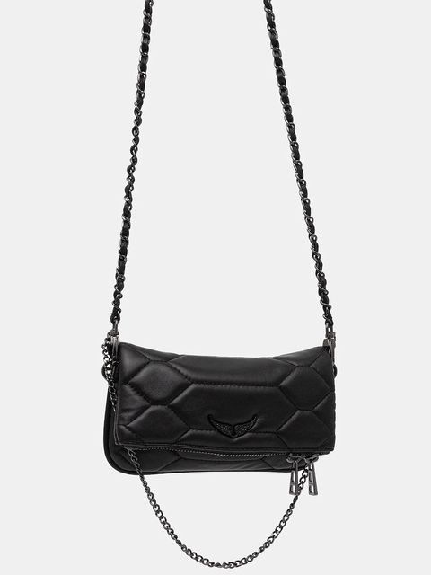 ZADIG&VOLTAIRE torebka skórzana kolor czarny LWBA03974 - zdjęcie produktu nr 2