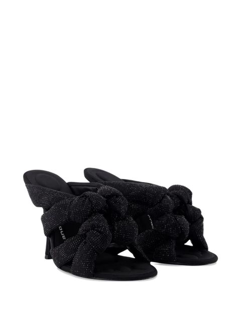 Alexander Wang knotted-detailing sandals - Black - zdjęcie produktu nr 2