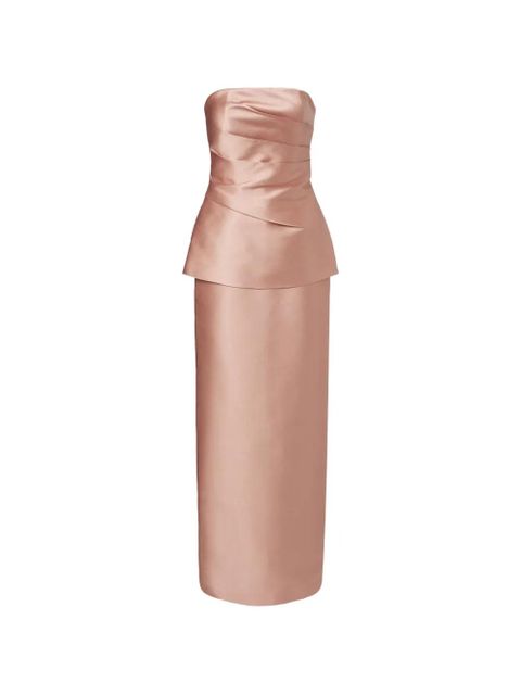 Solace London The Lucille strapless dress - Pink - zdjęcie produktu nr 1