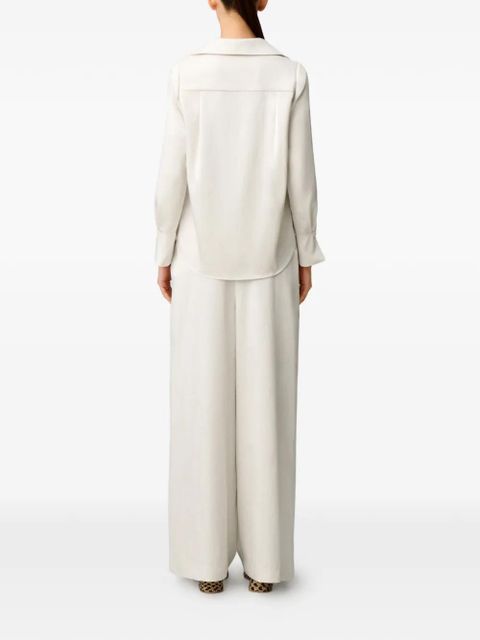 Claudie Pierlot spread-collar blouse - Neutrals