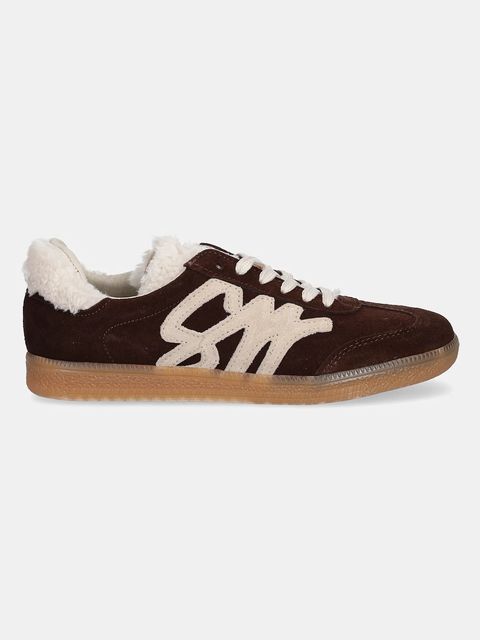 Steve Madden sneakersy zamszowe ELORA damskie kolor brązowy 11004884