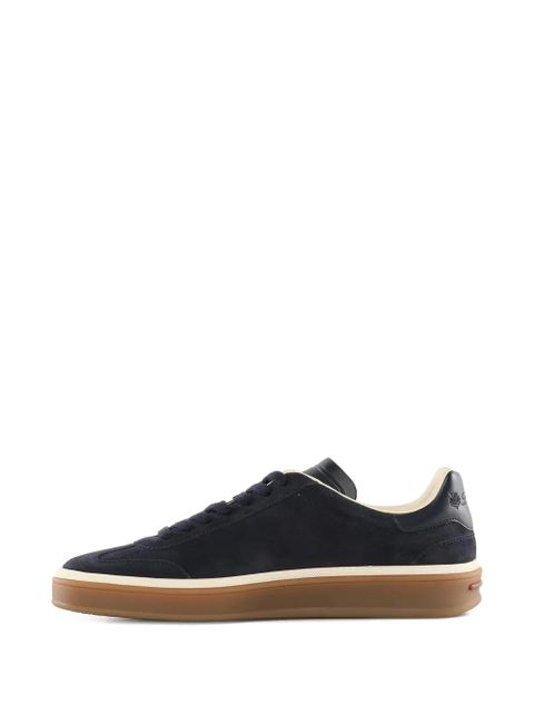 Loro Piana suede panel sneakers - Blue