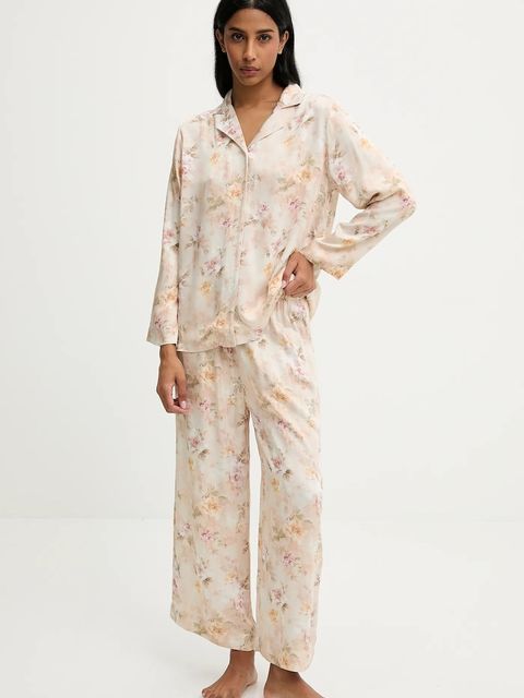 Answear Lab piżama damska kolor beżowy - zdjęcie produktu nr 1