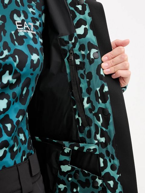 EA7 Emporio Armani kurtka narciarska kolor zielony AF13889.7W000394