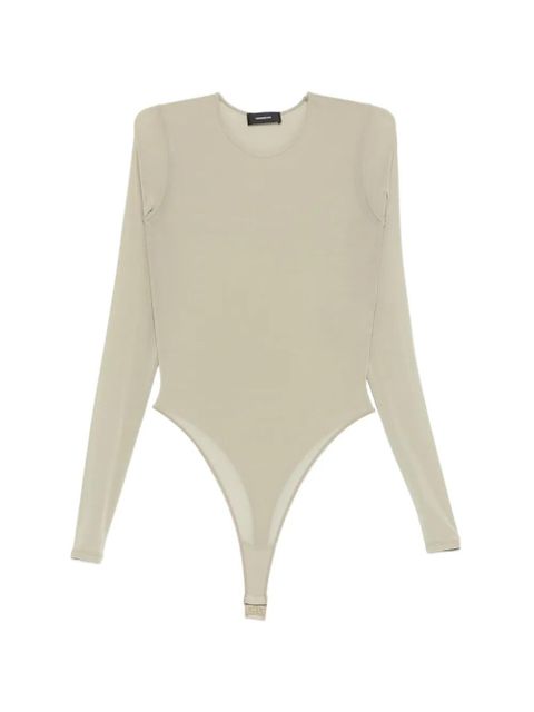 WARDROBE.NYC sheer bodysuit - Neutrals - zdjęcie produktu nr 1