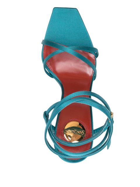 Saint Laurent 110mm Opyum sandals - Blue