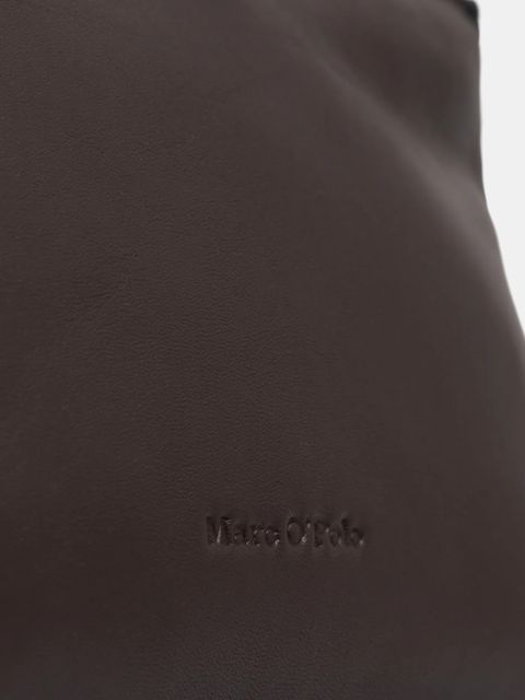 Marc O'Polo kosmetyczka skórzana kolor brązowy 5000008507