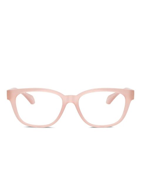 Versace Eyewear Medusa Head square-frame glasses - Pink - zdjęcie produktu nr 1