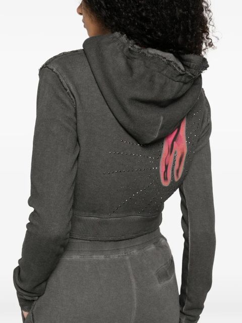 Diesel F-Slimmy hoodie - Grey