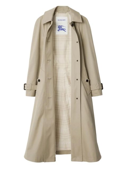 Burberry Ellingham raglan-sleeve belted trench coat - Neutrals - zdjęcie produktu nr 2