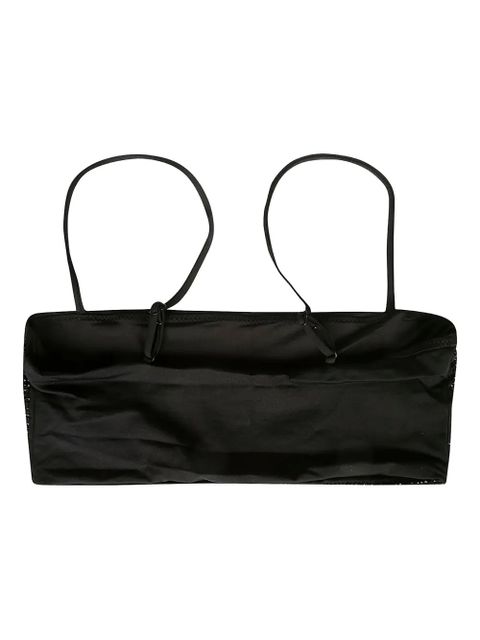 MC2 Saint Barth rhinestone-embellished bikini top - Black - zdjęcie produktu nr 2