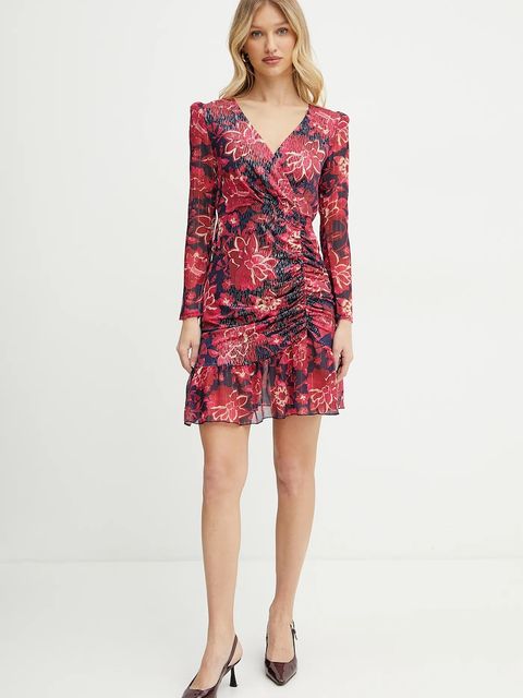 Morgan sukienka RPETAL kolor czerwony mini prosta RPETAL - zdjęcie produktu nr 2