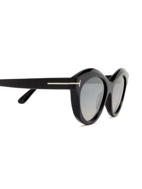 TOM FORD Eyewear Toni sunglasses - Black - zdjęcie produktu nr 2