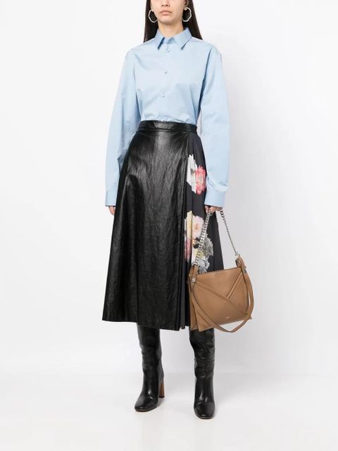 Mulberry M Zipped leather shoulder bag - Brown - zdjęcie produktu nr 2