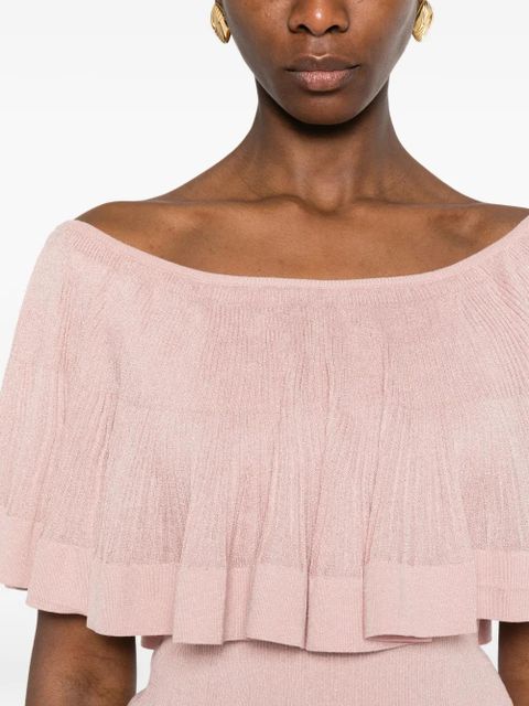 ZIMMERMANN pleated top - Pink