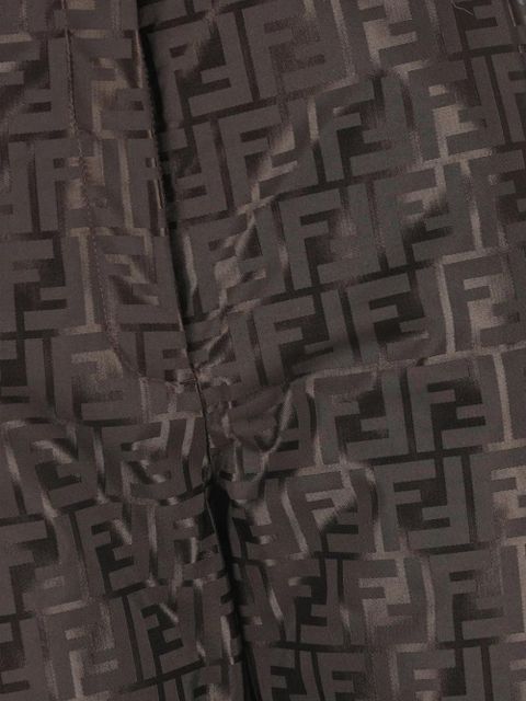 FENDI FF-motif ski pants - Brown