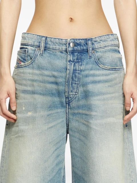 Diesel De-Sire light-wash denim shorts - Blue - zdjęcie produktu nr 2