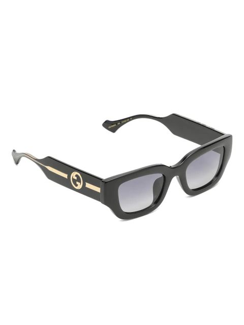 Gucci Eyewear square-frame sunglasses - Black - zdjęcie produktu nr 2