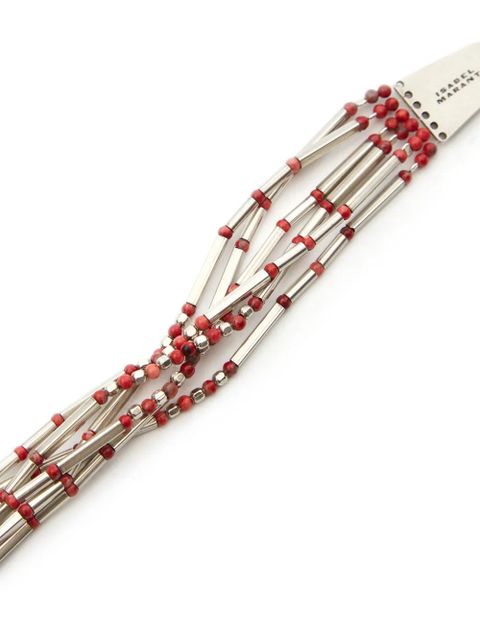 ISABEL MARANT Olathe necklace - Red - zdjęcie produktu nr 2