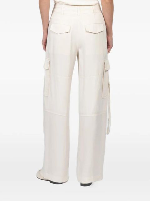Ulla Johnson Pax cargo-pockets straight trousers - Neutrals