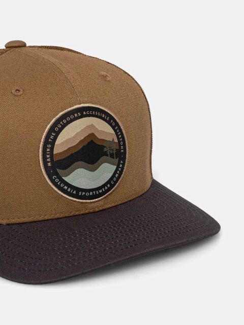 Columbia czapka z daszkiem Mesh Snap Back kolor brązowy z aplikacją 1652541