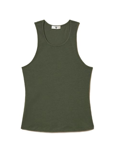 TWINSET jersey tank top - Green - zdjęcie produktu nr 1