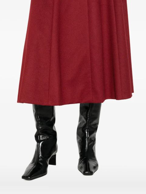 Max Mara panelled wool skirt - Red - zdjęcie produktu nr 2