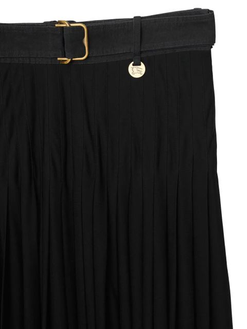 Burberry pleated maxi skirt - Black
