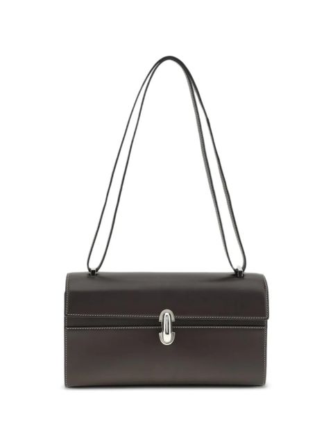 Savette Shoulder calf leather bag - Brown - zdjęcie produktu nr 1