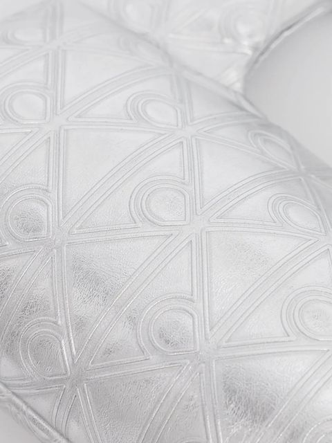 Calvin Klein torebka kolor srebrny LV04F3444G