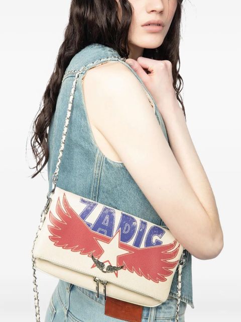 Zadig&Voltaire America leather shoulder bag - White - zdjęcie produktu nr 2