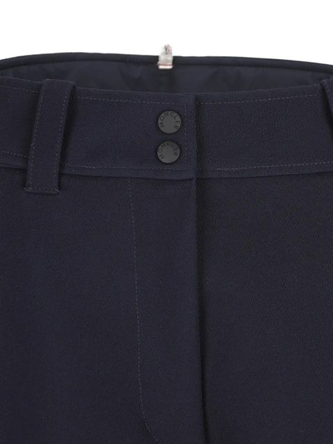 Moncler Grenoble high waist rounded trousers - Blue