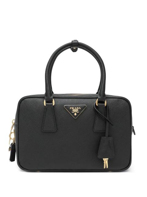 Prada leather tote bag - Black - zdjęcie produktu nr 1