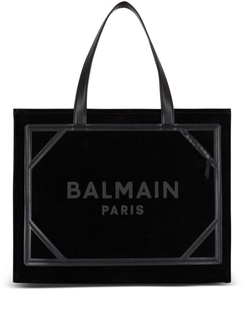 Balmain medium B-Army tote bag - Black - zdjęcie produktu nr 1