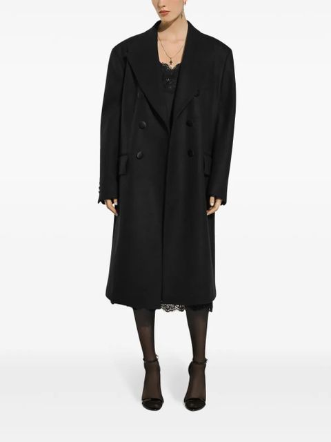 Dolce & Gabbana double-breasted coat - Black