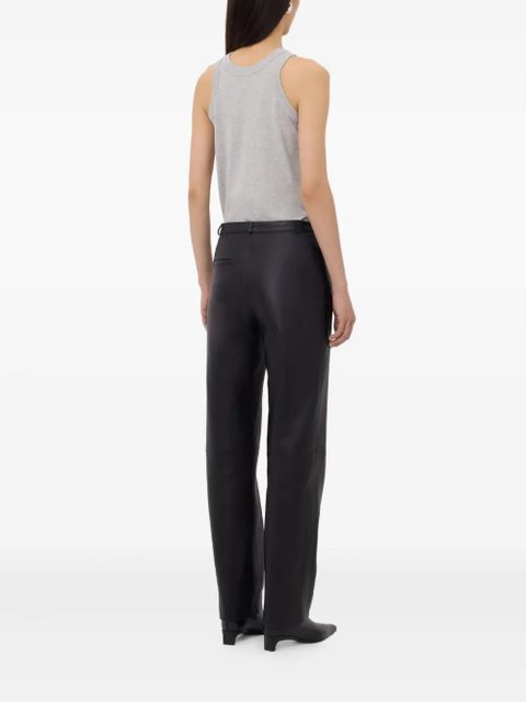 LouLou de Saison Cobe leather trousers - Black