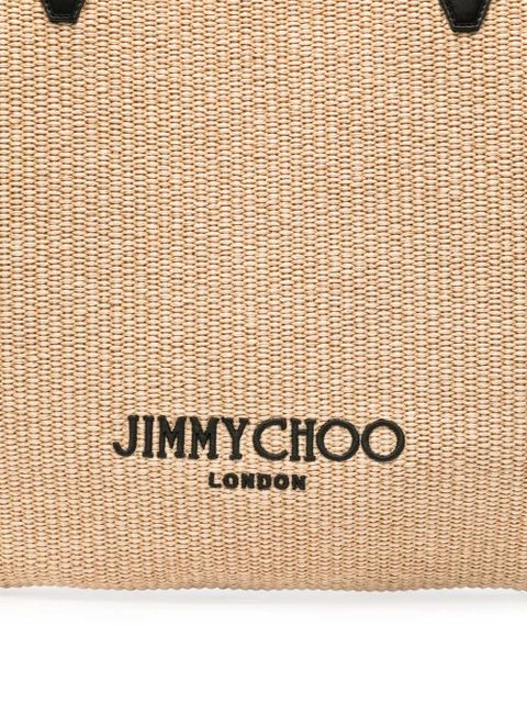 Jimmy Choo large drawstring tote bag - Neutrals