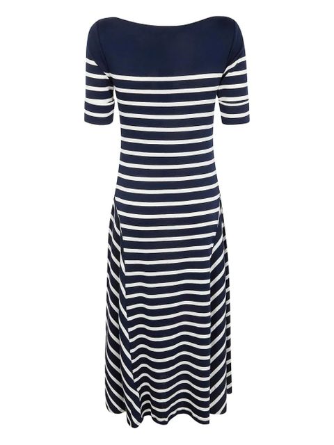 Lauren Ralph Lauren striped midi dress - Blue - zdjęcie produktu nr 2