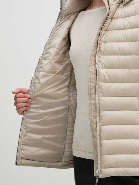 Calvin Klein kurtka damska kolor szary przejściowa K20K207108