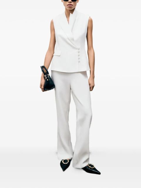 Simkhai Morrie button-detail trousers - White