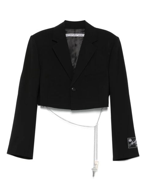 Alexander Wang cropped jacket - Black - zdjęcie produktu nr 1
