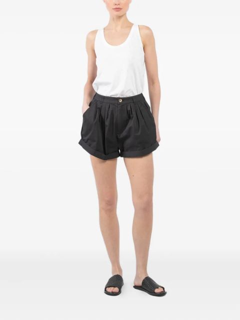 DÔEN Paige poplin shorts - Black - zdjęcie produktu nr 2